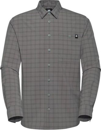 Mammut Lenni Longsleeve Shirt Hemd f&uuml;r Herren | grau