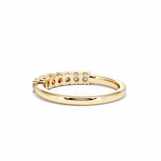 The Diamond Store Chloe 7 Stone Lab Diamond Eternity Ring 0.50CT G/VS in 9K Gold