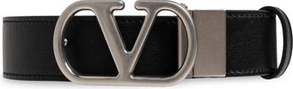 Valentino Garavani Omkeerbare Riem - Heren - Riemen - Zwart - 105 CM - Leer - Accessoires