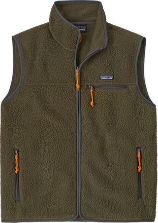 Patagonia Retro Pile Vest Fleecegilet f&uuml;r Herren | braun