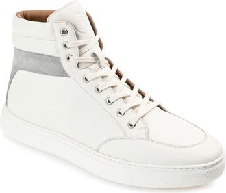 Thomas & Vine Clarkson High Top Sneaker in White at Nordstrom Rack, Size 10.5