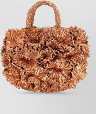 Ibeliv crossbody bag woven floral top handle