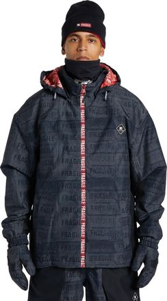 DC Snowboardjacke DC SHOES Andy Warhol Vista, Herren, Gr. XS, schwarz (schwarz fragile), Obermaterial: 100% Microfaser;, Jacken Snowboardjacke
