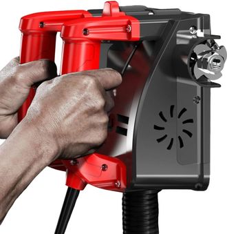 OEM Fresadora De Pared, Gesti&oacute;n Eficiente Del Polvo, Compatibilidad Vers&aacute;til, Rojo