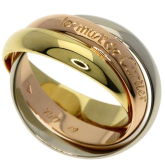 Cartier Yellow Gold (18K) Pink Gold (18K) White Gold (18K) Band Ring (Pre-Owned)