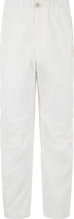 Ferragamo Mens Straight Leg Pants In Optic White
