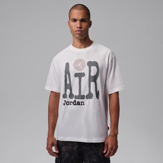 Nike Jordan Mens Jordan Graphic T-Shirt in White | IQ5299-133