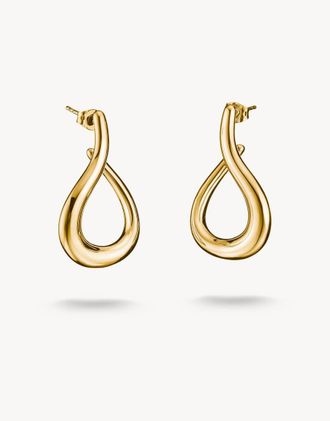 Thomas Sabo Orecchini a cerchio dorati-Oro