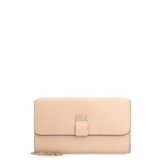 Valextra Nolo Leather Clutch