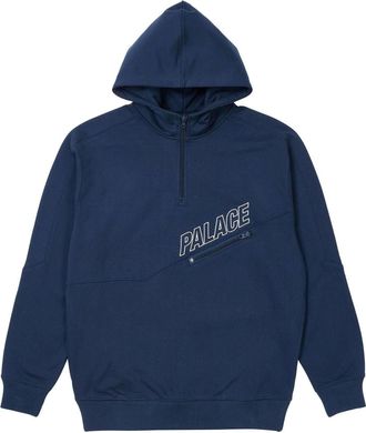 Palace Zip Hoodie Blue P22CS035