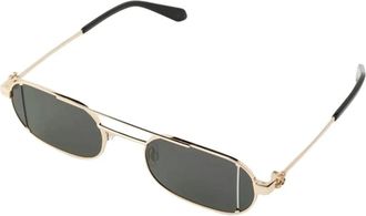 Off-white Lynn Zonnebril - unisex - Zonnebrillen - Geel - 55 MM - Nylon - Accessoires