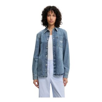 Moschino Denim Jassen - Dames - Jassen - Blauw - Maat: S Denim