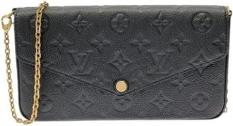 Louis Vuitton Pre-owned Cross Body Bags, female, Black, Size: ONE SIZE Pre-owned Pochette Shoulder Bag