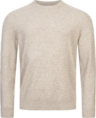 Ted Baker Loung Stitch Mens Tan Sweater Cotton - Size X-Small