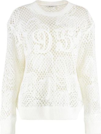 Max Mara Mujer, Jerseys, Blanco, Talla: M