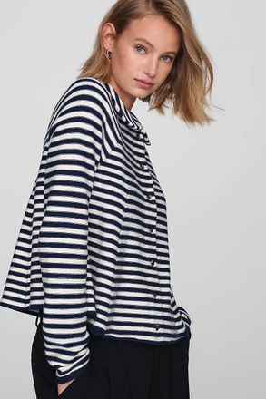 Maeve Collared Cardigan