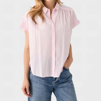 Xirena Noah Shirt In Pale Rose