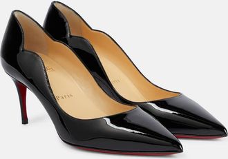 Christian Louboutin Hot Chick 70 patent leather pumps