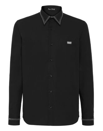 Philipp Plein Overhemd Slim Fit Skull&Bones