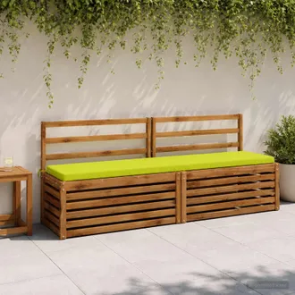 vidaXL Vidaxl Cuscini Per Panchina A 2 Pezzi Soest 2 Pz 100% Poliestere