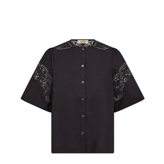 Mos Mosh Blouses, female, Black, Size: XS Loretta Blouse