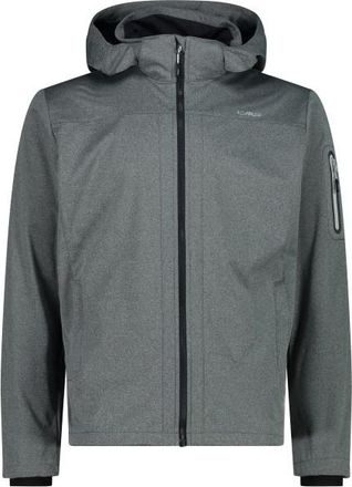 F.lli Campagnolo Jacket Zip Hood Light Melange Softshelljacke f&uuml;r Herren | grau