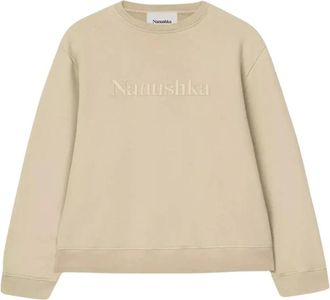 Nanushka Merrit Jacket - Dames - Sweatshirts - Beige - XS - Hoodies & sweatvesten