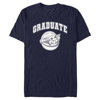 Star Wars Mens Star Wars The Mandalorian Hover Pam Graduate Graphic T-Shirt in Navy Blue at Nordstrom, Size Xxx-Large