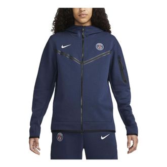 Nike Sportswear Tech Fleece Full-Zip PSG Hoodie Midnight Navy DM2887-410
