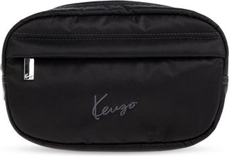 Kenzo Logo Heuptas - Heren - Heuptassen - Zwart - ONE Size - Nylon - Tassen
