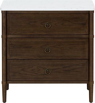 Safavieh Couture Alexarose 3-Drawer Nightstand