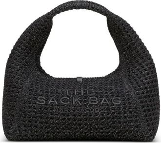 Marc Jacobs Mini The Crochet Sack Tote Bag - Dames - Handtassen - Zwart - ONE Size - Polyester - Tassen