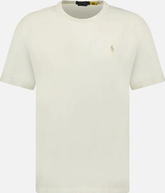 Polo Ralph Lauren Mens Polo Ralph Lauren Classic Fit T-Shirt in Clubhouse Cream - Size: 36