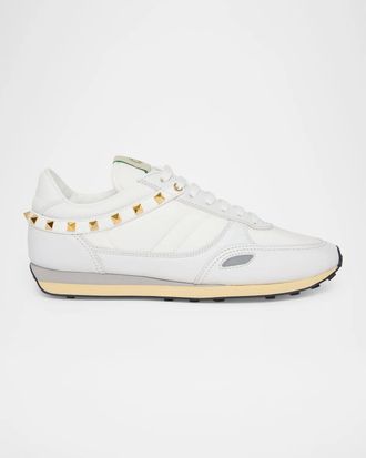 Valentino Garavani Men & apos;s Stud Up Low-Top Sneakers