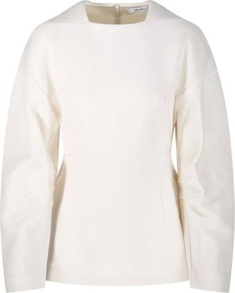 Max Mara square neck blouse - Neutrals