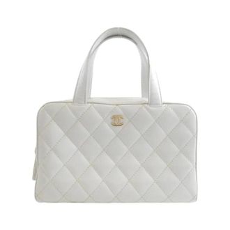 Chanel Pre-owned Wild Stitch Calf Handbag - Dames - Pre-owned - Wit - Maat: ONE Size