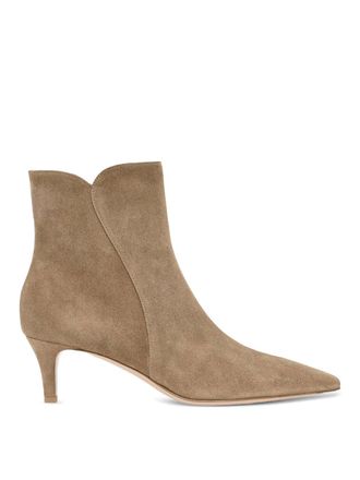 Gianvito Rossi Levy Suede Leather Boots