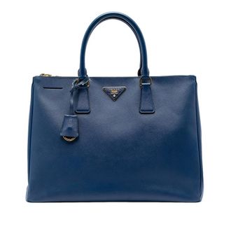Prada Pre-owned Prada Large Saffiano Lux Galleria Double Zip Tote Ladies V9T658VNU68776PU