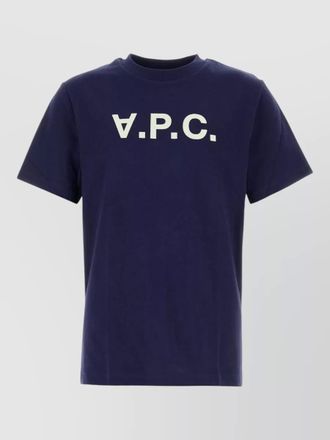 A.P.C. cotton crew neck short sleeve t shirt