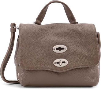 Zanellato Postina Baby Shoulder Bag In Pebbled Leather