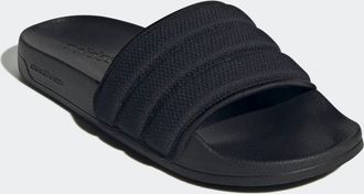 adidas Pantolette ADIDAS SPORTSWEAR ADILETTE NOSHOWER SLIDES, Damen, Gr. 43, schwarz (core schwarz, core schwarz, core schwarz), Textil, Schuhe Pantolette