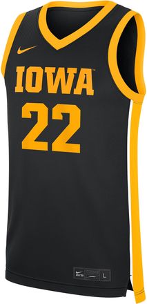 Nike Caitlin Clark Iowa Unisex Nike Mens Dri-FIT College Womens Basketball Replica Jersey in Black | WBNJ0E0IJ22-UZR