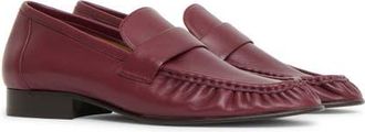 Mansur Gavriel Penny Loafer in Oxblood at Nordstrom, Size 6Us