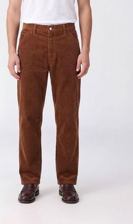 Carhartt Work in Progress Pantaloni Simple a gamba dritta in velluto a coste marrone