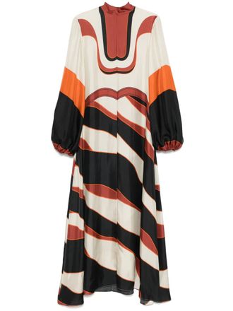 Raquel Diniz Paraná kaftan - Neutrals