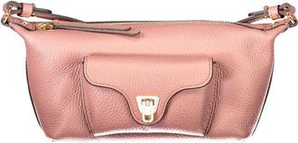 Coccinelle Pink Leather Womens Handbag