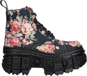 New Rock Schoenen, Dames, Veelkleurig, 39 EU, Wall Enkellaars