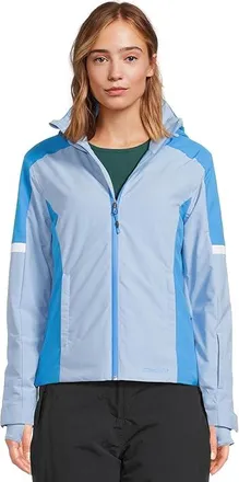 Spyder Andorra Jacket Womens Jacket Blue Drift : 12, Chamois/Mesh/Polyester