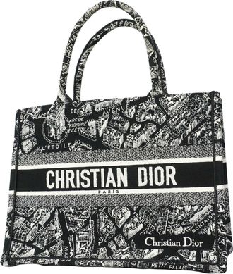 Dior Black Canvas Tote Bag (Pre-Owned)