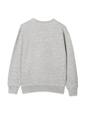 Dsquared2 Leaf Print Crewneck Sweatshirt - Gray